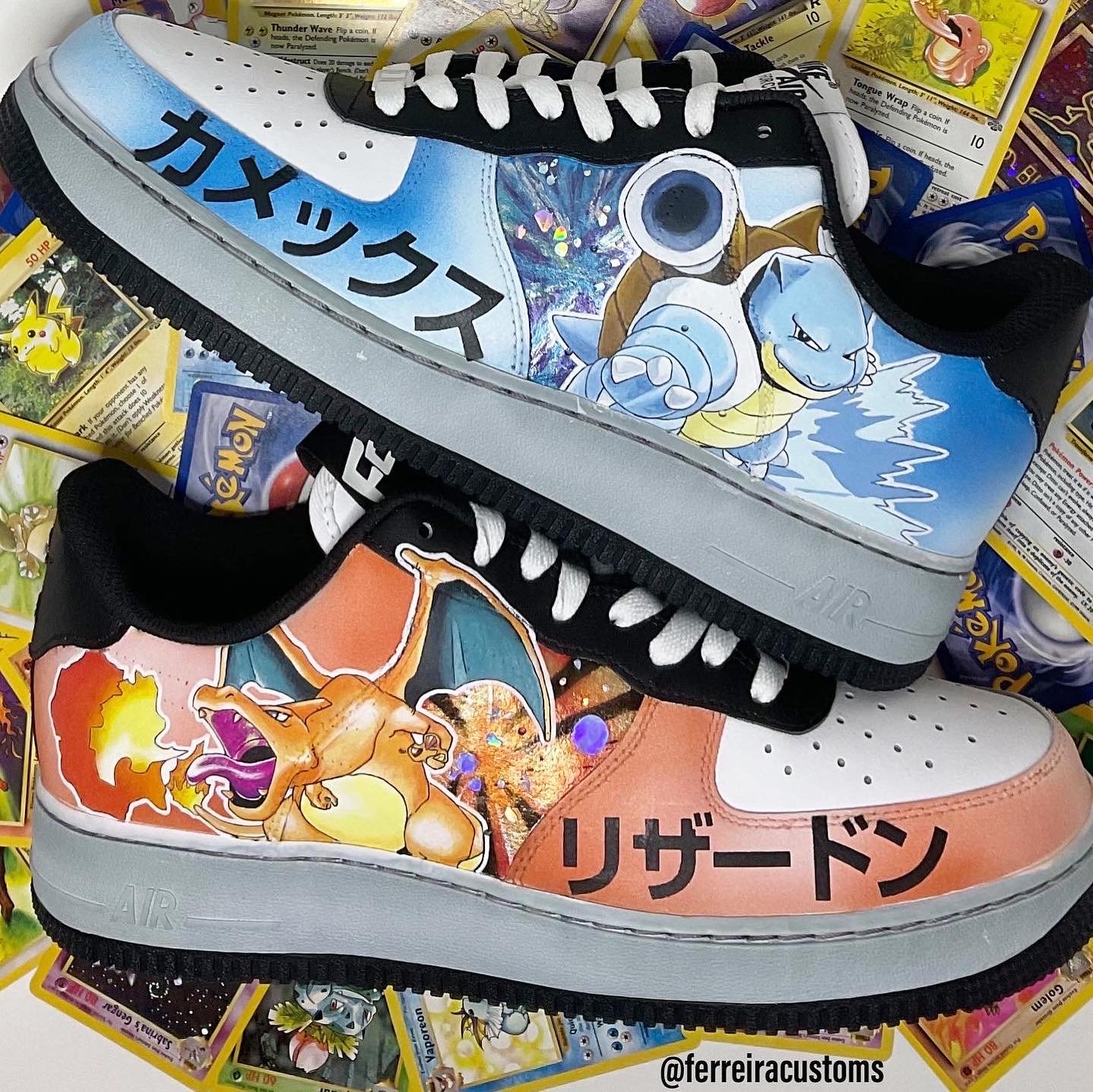 Nike Airforce and Pokemon cardスポーツ